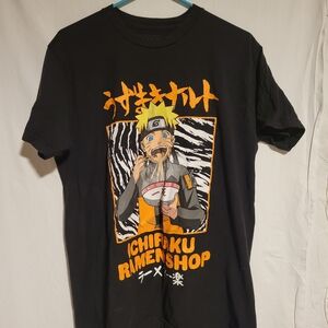 Naruto Graphic Black Tee